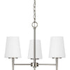 Generation Lighting. Three Light Chandelier