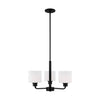 Generation Lighting. Three Light Chandelier