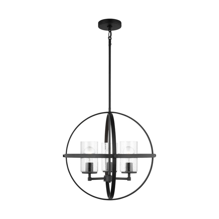 Generation Lighting. Three Light Chandelier