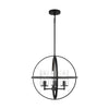 Generation Lighting. Three Light Chandelier