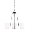 Generation Lighting. Three Light Chandelier