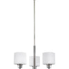 Generation Lighting. Three Light Chandelier