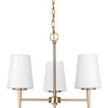 Generation Lighting. Three Light Chandelier