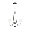 Generation Lighting. Three Light Chandelier