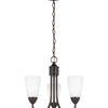 Generation Lighting. Three Light Chandelier