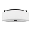 Generation Lighting. Three Light Flush Mount