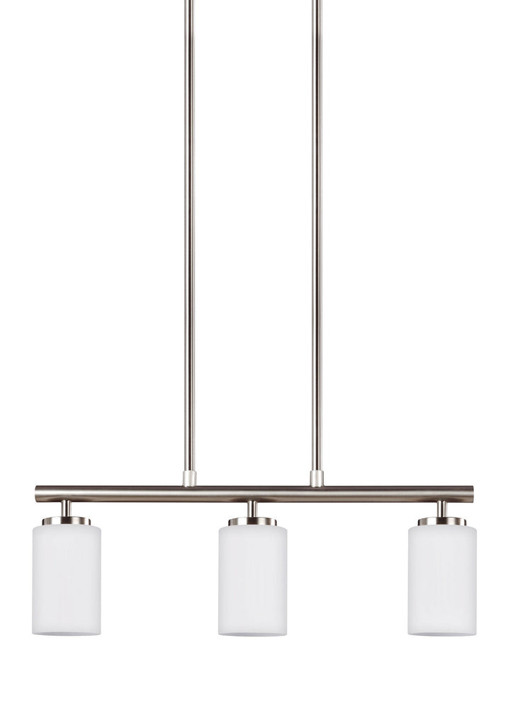 Generation Lighting. Three Light Island Pendant