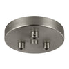 Generation Lighting. Three Light Multi-Port Canopy with Swag Hooks