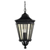 Generation Lighting. Three Light Outdoor Fixture