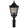 Generation Lighting. Three Light Outdoor Fixture