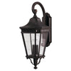 Generation Lighting. Three Light Outdoor Fixture