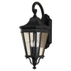 Generation Lighting. Three Light Outdoor Fixture