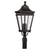 Generation Lighting. Three Light Outdoor Fixture