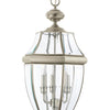 Generation Lighting. Three Light Outdoor Pendant
