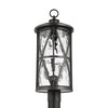 Generation Lighting. Three Light Outdoor Post Lantern