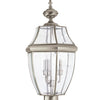 Generation Lighting. Three Light Outdoor Post Lantern