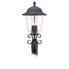 Generation Lighting. Three Light Outdoor Post Lantern