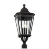 Generation Lighting. Three Light Outdoor Post Lantern