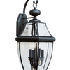 Generation Lighting. Three Light Outdoor Wall Lantern