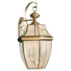 Generation Lighting. Three Light Outdoor Wall Lantern