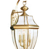 Generation Lighting. Three Light Outdoor Wall Lantern