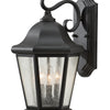 Generation Lighting. Three Light Outdoor Wall Lantern