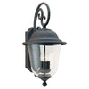 Generation Lighting. Three Light Outdoor Wall Lantern