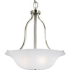 Generation Lighting. Three Light Pendant