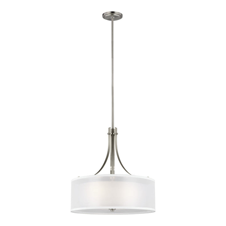 Generation Lighting. Three Light Pendant