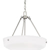 Generation Lighting. Three Light Pendant
