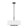 Generation Lighting. Three Light Pendant