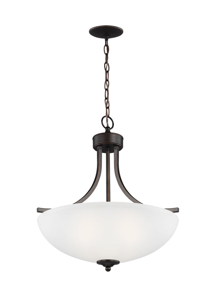 Generation Lighting. Three Light Pendant