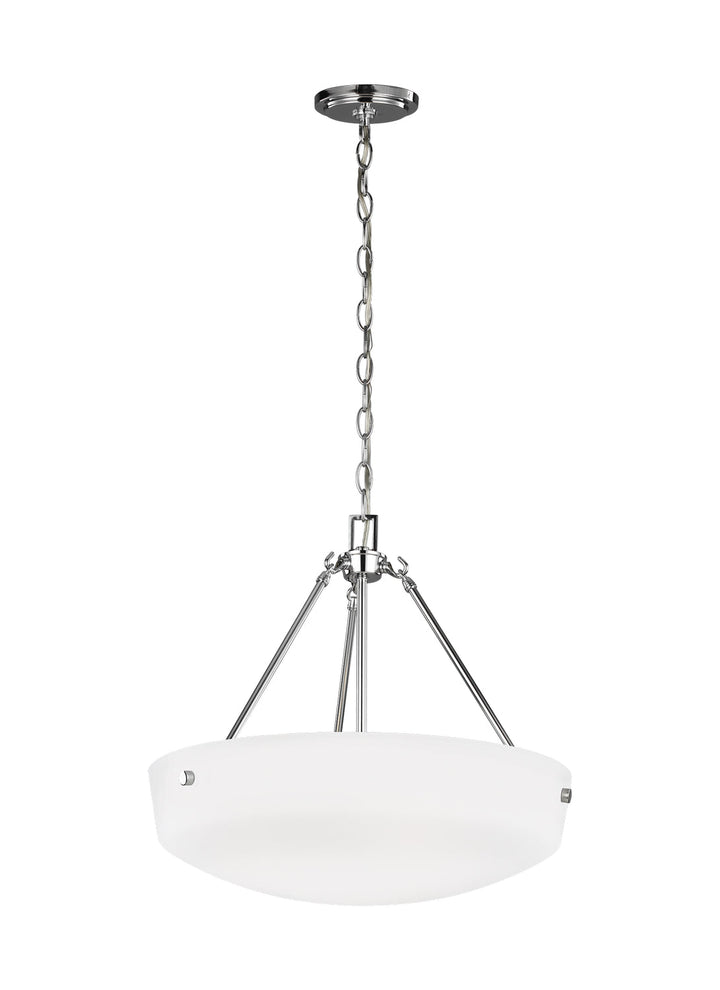 Generation Lighting. Three Light Pendant