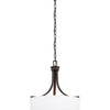 Generation Lighting. Three Light Pendant