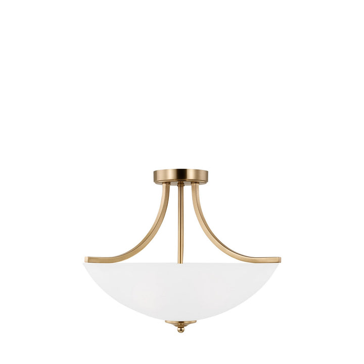 Generation Lighting. Three Light Semi-Flush Convertible Pendant