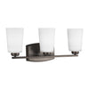 Generation Lighting. Three Light Wall / Bath