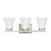 Generation Lighting. Three Light Wall / Bath