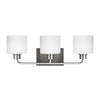 Generation Lighting. Three Light Wall / Bath