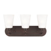 Generation Lighting. Three Light Wall / Bath
