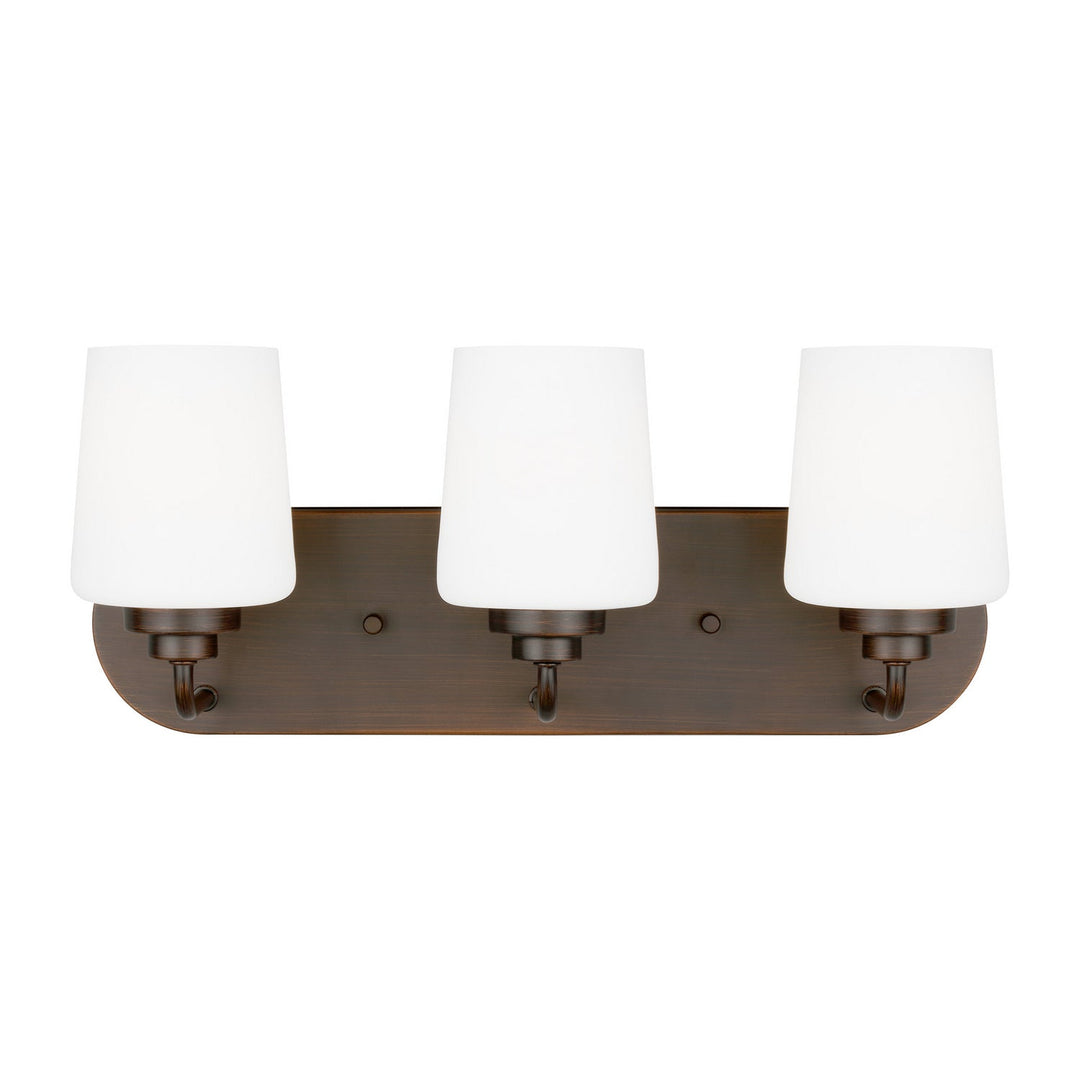Generation Lighting. Three Light Wall / Bath