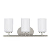 Generation Lighting. Three Light Wall / Bath