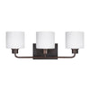 Generation Lighting. Three Light Wall / Bath