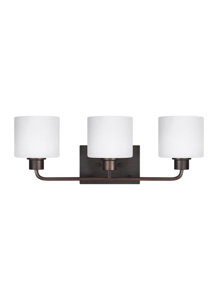 Generation Lighting. Three Light Wall / Bath