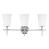 Generation Lighting. Three Light Wall / Bath