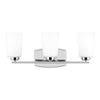 Generation Lighting. Three Light Wall / Bath