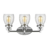 Generation Lighting. Three Light Wall / Bath