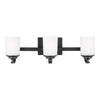 Generation Lighting. Three Light Wall / Bath