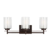 Generation Lighting. Three Light Wall / Bath