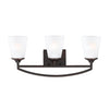 Generation Lighting. Three Light Wall / Bath