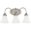 Generation Lighting. Three Light Wall / Bath
